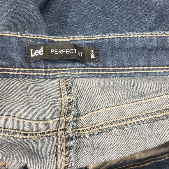 LEE ANKLE BLUE DENIM WOMEN SIZE 8 MEDIUM - Picture 6 of 8